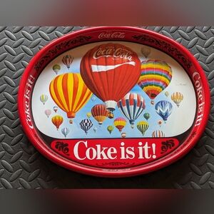 Coca-Cola Hot Air Balloon Tray